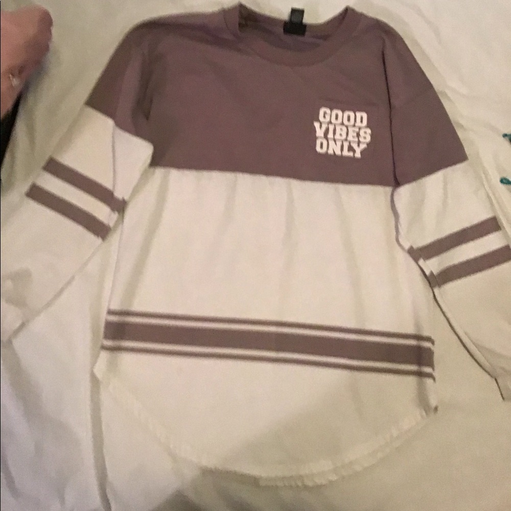 Long sleeve “jersey” shirt